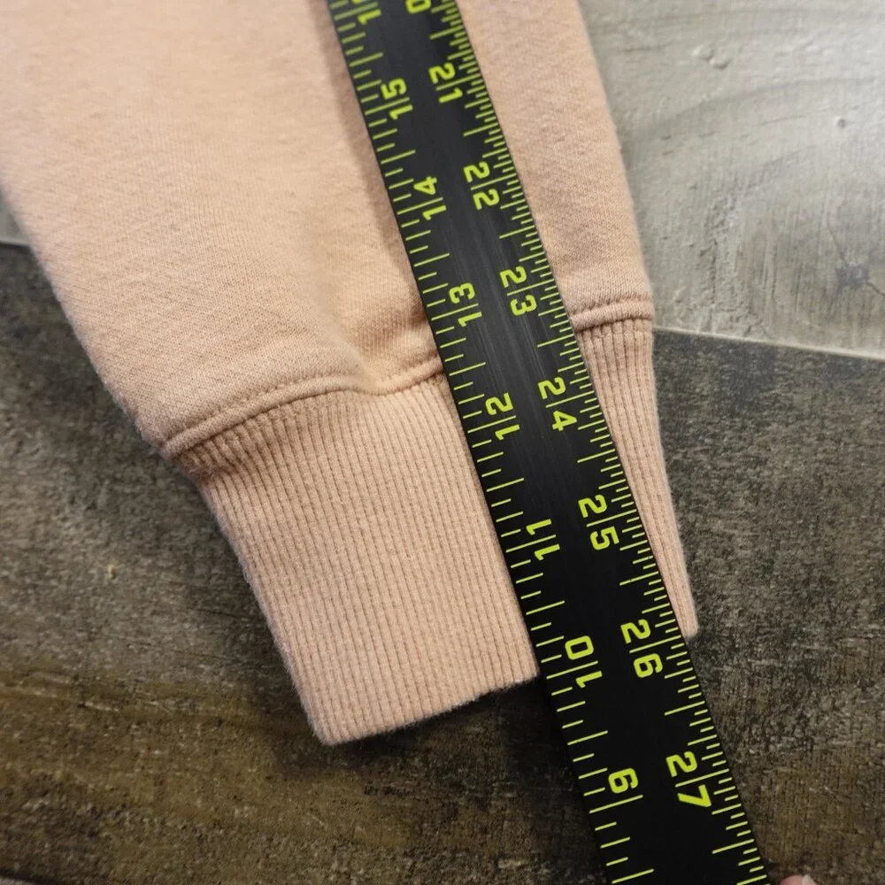 The North Face Logo Hoodie Men’s‎ Large Dusty Rose Fleece Pullover